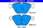 ATE Set Placute Frana, Frana Disc 13.0460-7275.2 Bmw 5 (13.0460-7275.2)