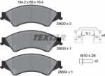TEXTAR Set Placute Frana, Frana Disc 2563201 Ford Ranger/Ranger Iv Ford Australia Ranger (2563201)