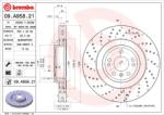 BREMBO Disc Frana 09. A958.21 Mercedes-Benz Gl-Class/Gle/Gls/M-Class