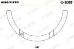 GLYCO Saiba Distantier, Arbore Cotit A150/4Std Mercedes-Benz Actros/Actros Mp4 / Mp5 (A150/4STD)