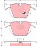 TRW Set Placute Frana, Frana Disc Gdb1119 Bmw 5/8 Maserati Ghibli Ii/Quattroporte Iv
