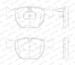 FERODO Set Placute Frana, Frana Disc Fdb997 Alpina B10/Roadster V8 Bmw 5/7/X3/X5 (FDB997)