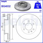 DELPHI Disc Frana Bg4032 Mercedes-Benz Sprinter 3, 5-T/Sprinter 3, 5-T Tourer (BG4032)