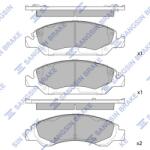 Hi-Q Set Placute Frana, Frana Disc Sp1561 Cadillac Escalade/Xts Chevrolet Avalanche