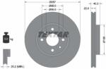 TEXTAR Disc Frana 92069603 Alfa Romeo Mito Chrysler Ypsilon Citroën Nemo Fiat 500/500 C (92069603)