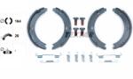 TEXTAR Set Saboti Frana, Frana De Mana 91032800 Mercedes-Benz 124/124 T-Model/190/Clk (91032800)