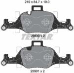 TEXTAR Set Placute Frana, Frana Disc 2590001 Bmw 2/3/3 Touring/4/4 Gran/5/5 Touring/7/X3