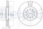 DELPHI Disc Frana Bg3035C Audi A1/A3 Seat Cordoba/Ibiza Iii/Ibiza Iv/Leon/Toledo Ii (BG3035C)