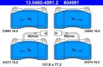 ATE Set Placute Frana, Frana Disc 13.0460-4991.2 Alfa Romeo Gt