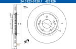 ATE Disc Frana 24.0123-0128.1 Ssangyong Tivoli/Tivoli Grand/Xlv