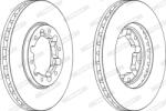 FERODO Disc Frana Ddf1552C-1 Nissan Patrol Gr V/Patrol Gr V Pick-Up (DDF1552C-1)