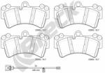 BRECK Set Placute Frana, Frana Disc 236930055300 Audi Q7 Porsche Cayenne Vw Touareg