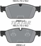 TEXTAR Set Placute Frana, Frana Disc 2553101 Mercedes-Benz Gl-Class/Gle/Gls/M-Class (2553101)
