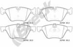 BRECK Set Placute Frana, Frana Disc 237940070100 Bmw 1/3/5/X1/Z4 (237940070100)