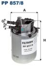 FILTRON Filtru Combustibil Pp857/8 Nissan Qashqai I (PP857/8)