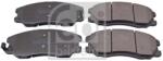 Febi Bilstein Set Placute Frana, Frana Disc Punte Fata 16632 Chevrolet Captiva/Captiva Sport