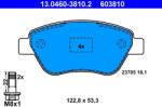 ATE Set Placute Frana, Frana Disc 13.0460-3810.2 Fiat Idea Lancia Musa
