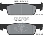 TEXTAR Set Placute Frana, Frana Disc 2570201 Dacia Logan Ii/Logan Mcv Ii/Sandero Ii