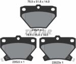 TEXTAR Set Placute Frana, Frana Disc 2352101 Pontiac Vibe Toyota Ascent/Celica/Corolla (2352101)