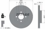 TEXTAR Disc Frana 92148903 German E Cars Stromos Opel Agila Suzuki Splash/Swift Iii