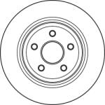 TRW Disc Frana Df4979S Jeep Grand Cherokee Iii