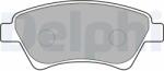 DELPHI Set Placute Frana, Frana Disc Lp1730 Renault Kangoo/Megane I/Megane Ii/Scénic I