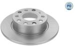 MEYLE Disc Frana Puntea Spate 1155230018/Pd Audi A3 Seat Altea/Leon/Toledo Iii Vw Eos