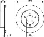 Bosch Disc Frana 0986479C12 Nissan 350Z/Leaf Porsche Macan