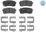 MEYLE Set Placute Frana, Frana Disc Puntea Spate 0252455915/W Hyundai H-1/H-1 Travel (0252455915/W)