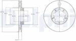 DELPHI Disc Frana Bg4217 Nissan Cabstar/Nt400 Cabstar Renault Trucks Maxity (BG4217)