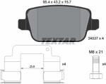 TEXTAR Set Placute Frana, Frana Disc 2453701 Land Rover Freelander 2 Proton Exora/Prevé