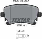 TEXTAR Set Placute Frana, Frana Disc 2332601 Audi A4 B6/A4 B7/A6 C5/A6 C6/A8 D3