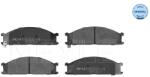 MEYLE Set Placute Frana, Frana Disc Punte Fata 0252134717 Nissan Navara/Navara Np300