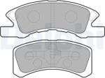 DELPHI Set Placute Frana, Frana Disc Lp1918 Daihatsu Cuore V/Cuore Vi/Cuore Vii/Naked (LP1918)