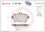 BREMBO Set Placute Frana, Frana Disc P50054 Mercedes-Benz A-Class