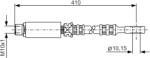 Bosch Furtun Frana 1987476805 Chevrolet Astra Holden Astra/Zafira Opel Astra F/Astra G (1987476805)