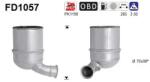 AS Filtru Funingine/Particule, Sist. De Esapament Fd1057 Citroën C3 I/C3 Ii/Ds3 (FD1057)