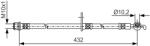 Bosch Furtun Frana 1987481A57 Lexus Lx Toyota Land Cruiser 200