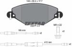 TEXTAR Set Placute Frana, Frana Disc 2327701 Citroën C5 I/C5 Ii (2327701)
