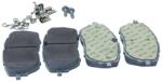 QUARO Set Placute Frana, Frana Disc Qp7555 Citroën C5 X Ds Ds 4 Ii/Ds 7/Ds 7 Crossback (QP7555)