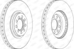 BERAL Disc Frana Bcr317A Iveco Daily Iv/Daily V/Daily Vi (BCR317A)