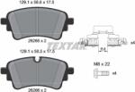 TEXTAR Set Placute Frana, Frana Disc 2626503 Audi A4 B9/A5/A6 C8/A7/Q5 Audi (Faw) Q5L (2626503)