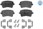 MEYLE Set Placute Frana, Frana Disc Puntea Spate 0252460617/K2 Audi A4 B8/A5/Q5 (0252460617/K2)