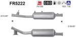 AS Filtru Funingine/Particule, Sist. De Esapament Fr5222 Citroën Jumpy Iii