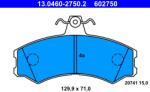 ATE Set Placute Frana, Frana Disc 13.0460-2750.2 Iveco Massif/Massif Single Cab (13.0460-2750.2)