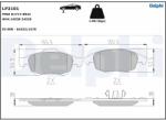 DELPHI Set Placute Frana, Frana Disc Lp2101 Citroën Berlingo/Berlingo Multispace/C4 I (LP2101)