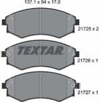 TEXTAR Set Placute Frana, Frana Disc 2172501 Daewoo Korando Hafei Saibao Iii/Sigma