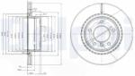 DELPHI Disc Frana Bg3901C Bmw 1/2/3/3 Gran Turismo/4/4 Gran