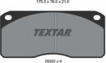 TEXTAR Set Placute Frana, Frana Disc 2930201 Ford Cargo Ii/Cargo Volvo Fl4/Fl6 (2930201)