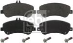 Febi Bilstein Set Placute Frana, Frana Disc Punte Fata 16808 Mercedes-Benz E-Class/Glk-Class